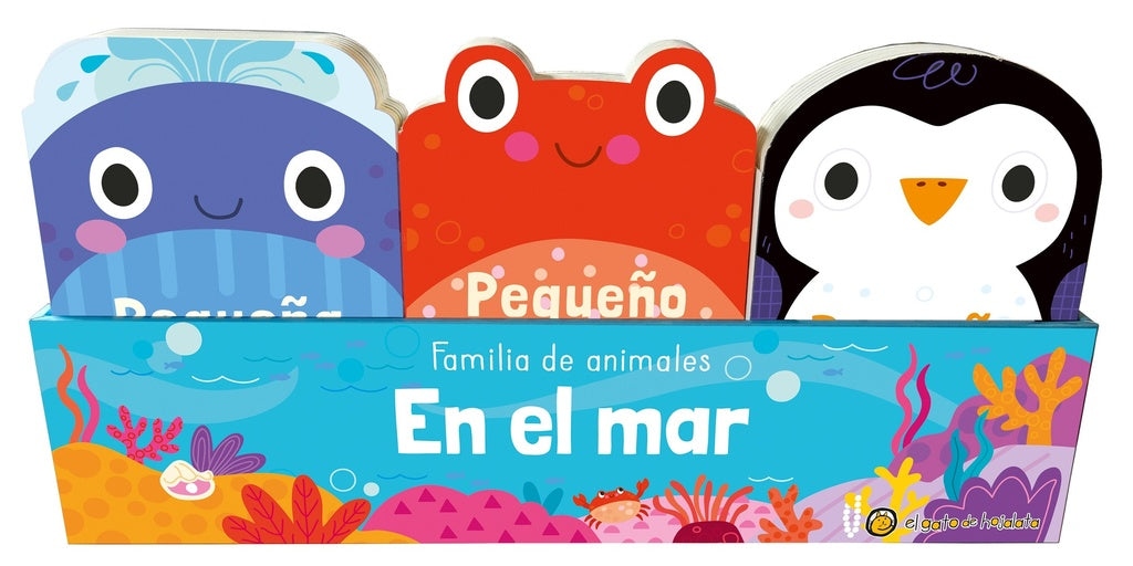 FAMILIA DE ANIMALES EN EL MAR..