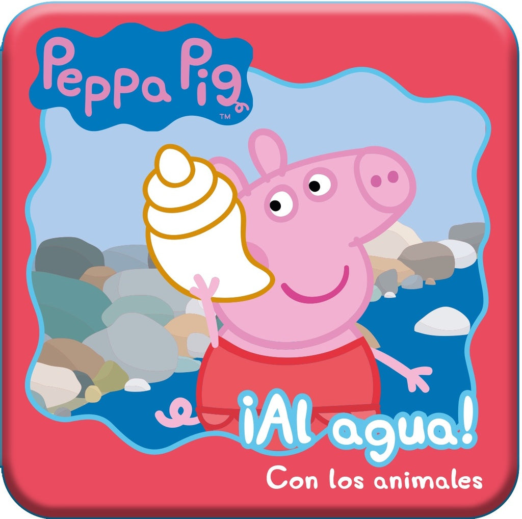 LIBRO DE BAÑO PEPPA PING - ANIMALES..