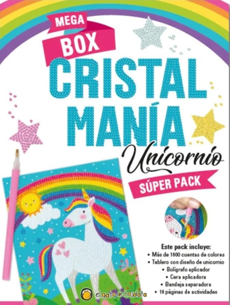 MEGA BOX CRISTAL MANÍA UNICORNIO..