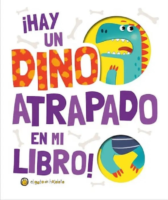 HAY UN DINO ATRAPADO EN MI LIBRO.. | -