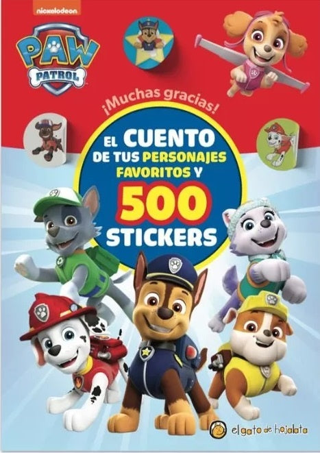 Mundo de Stickers PAW PATROL