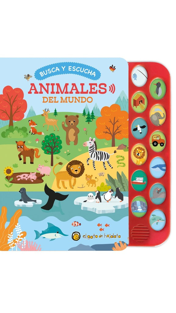 BUSCA Y ESCUCHA- ANIMALES DEL MUNDO