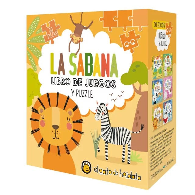 SABANA. LIBRO DE JUEGOS Y PUZZLE | VVAA