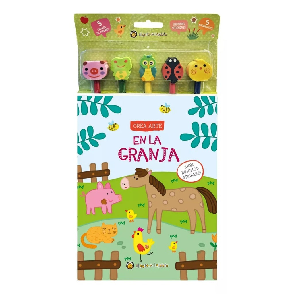 LAPICES Y BORRADORES: EN LA GRANJA