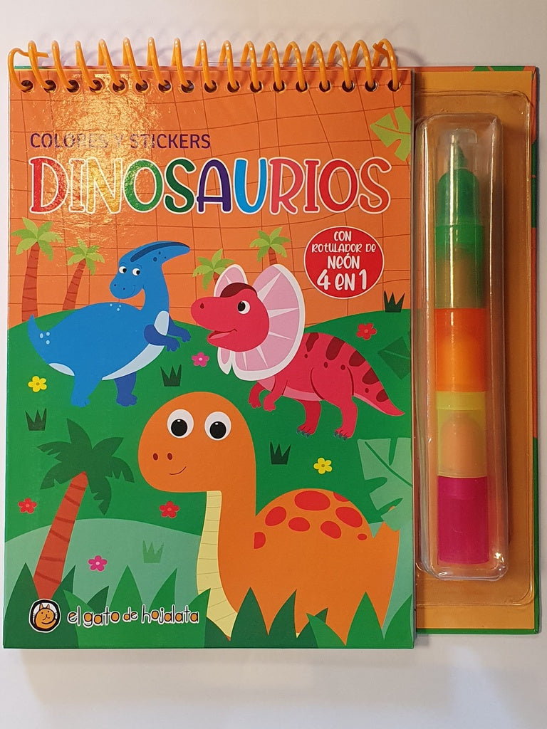 COLORES 4 EN 1- DINOSAURIOS..