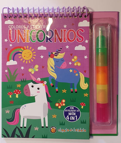 COLORES 4 EN 1 - UNICORNIOS..