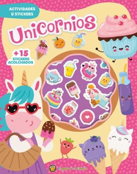 Stickers Acolchaditos - Unicornios