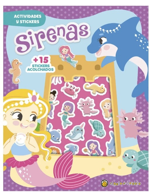 Stickers Acolchaditos - Sirenas