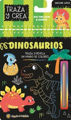 DINOSAURIOS TRAZA Y CREA..