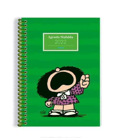 AGENDA MAFALDA 2022 C/ESPIRAL | Quino