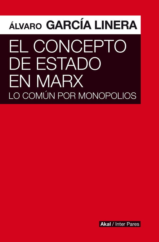 CONCEPTO DE ESTADO EN MARX  | Álvaro García Linera