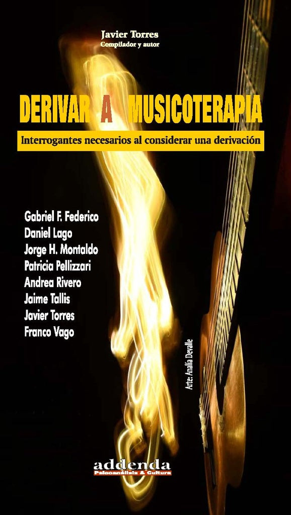 Derivar a musicoterapia | Javier Torres
