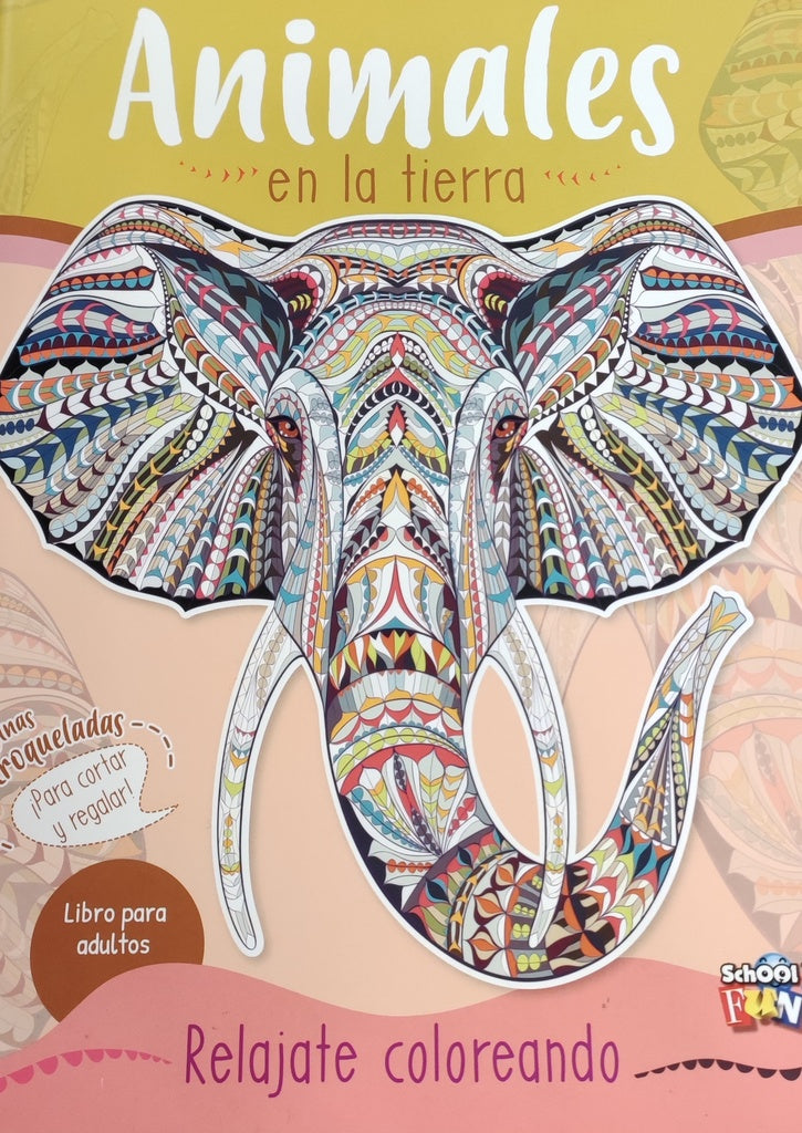 Colección relajate coloreando EN LA TIERRA