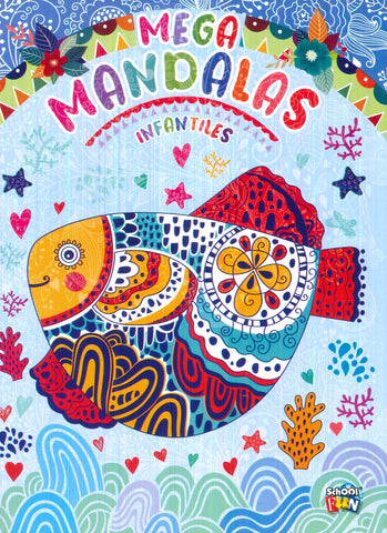 Mega mandalas infantiles