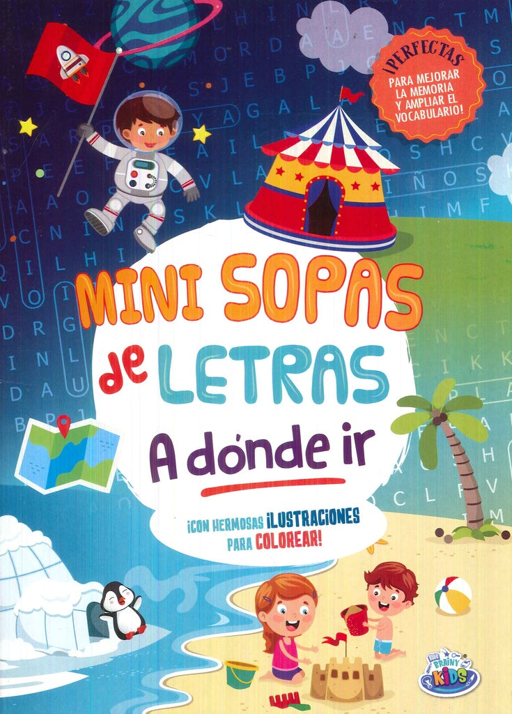 MINI SOPAS DE LETRAS A DONDE IR | VACIO