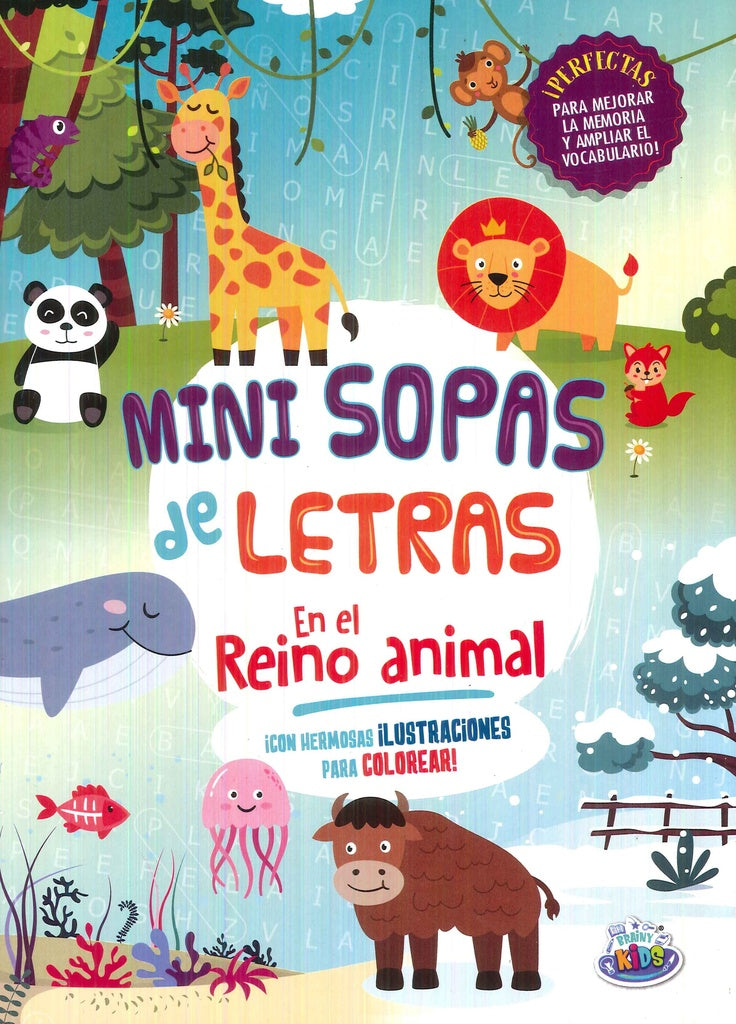 MINI SOPAS DE LETRAS-EN EL REINO ANIMAL | VACIO