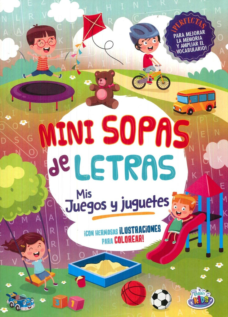 MINI SOPAS DE LETRAS-MIS JUEGOS Y JUGUETES | VACIO