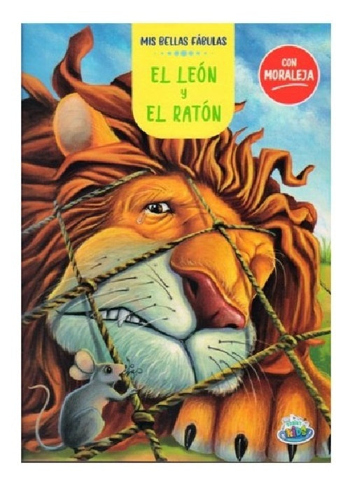Colección mis bellas fábulas-EL L EON Y EL RATON