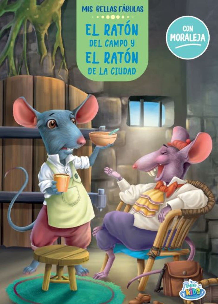 El Raton de campo y el raton de ciudad  | sin autor