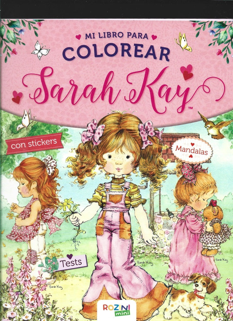 MI LIBRO PARA COLOREAR SARAH KAY