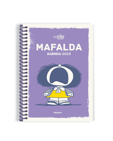 MAFALDA 2023 ANILLADA  FEM VIOLETA