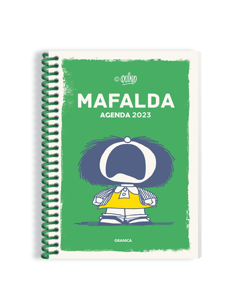 MAFALDA 2023 ANILLADA  FEMINISTA VERDE