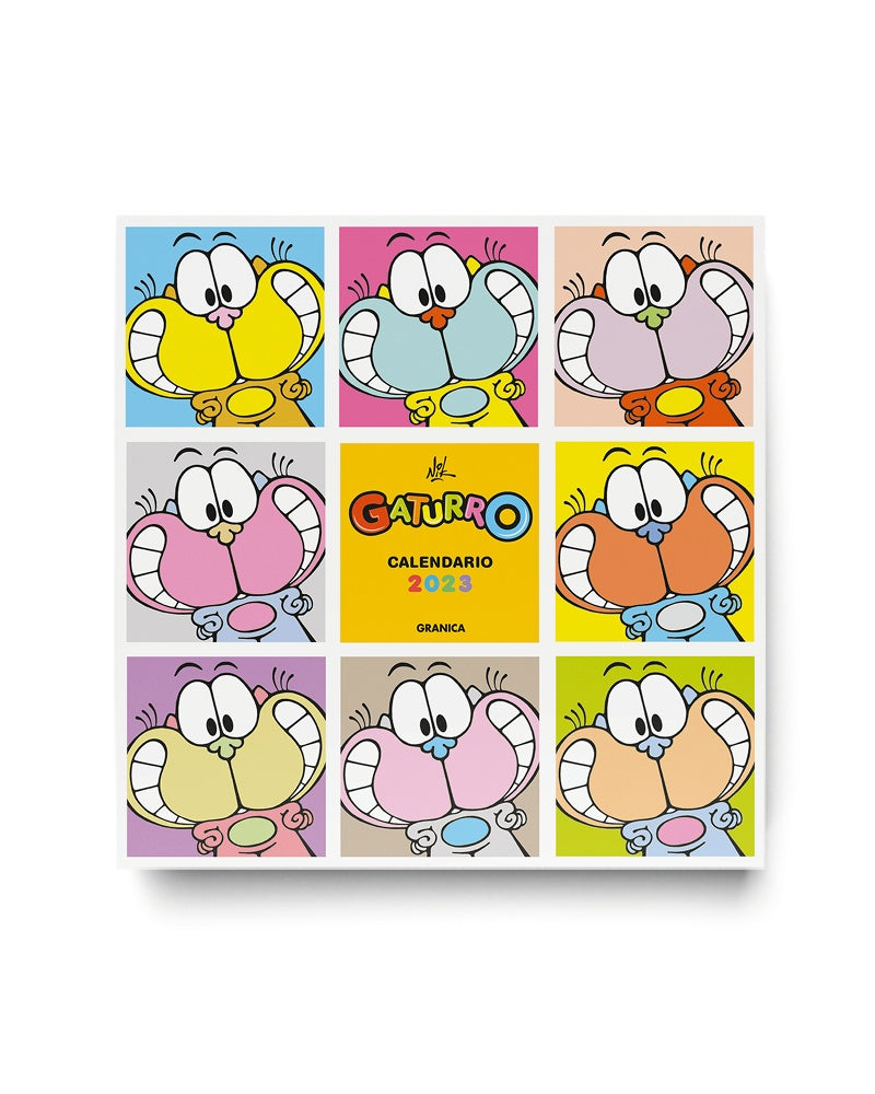GATURRO 2023 CALENDARIO PARED
