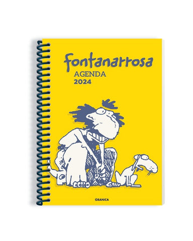 AGENDA FONTARROSA 2024 ANILLADA AMARILLA.. | FONTARROSA..