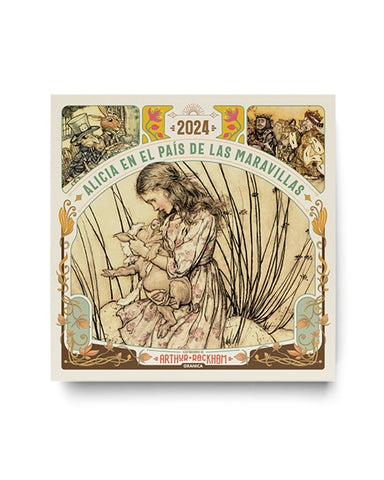 **Calendario ALicia en el pais de las maravillas 2024 | VACIO
