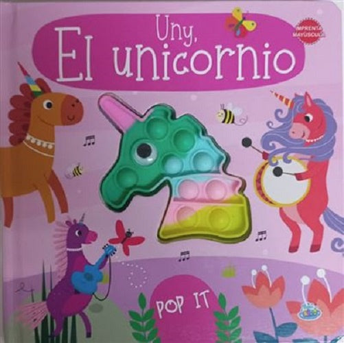 UNI EL UNICORNIO POP IT..
