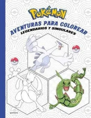 POKEMON, AVENTURAS PARA COLOREAR II..