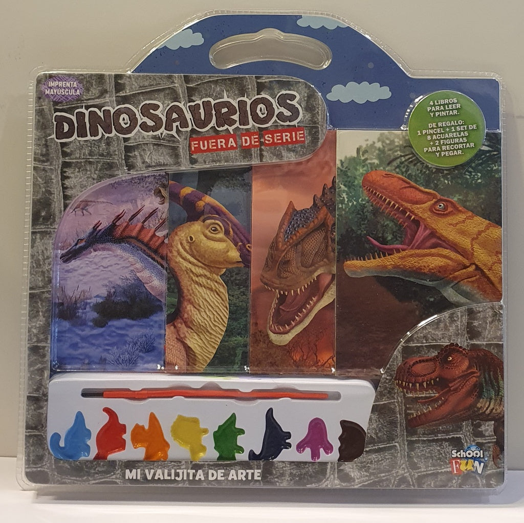 COL.MI VALIJA DE ARTE:DINOSAURIOS FUERA DE SERIE | VACIO