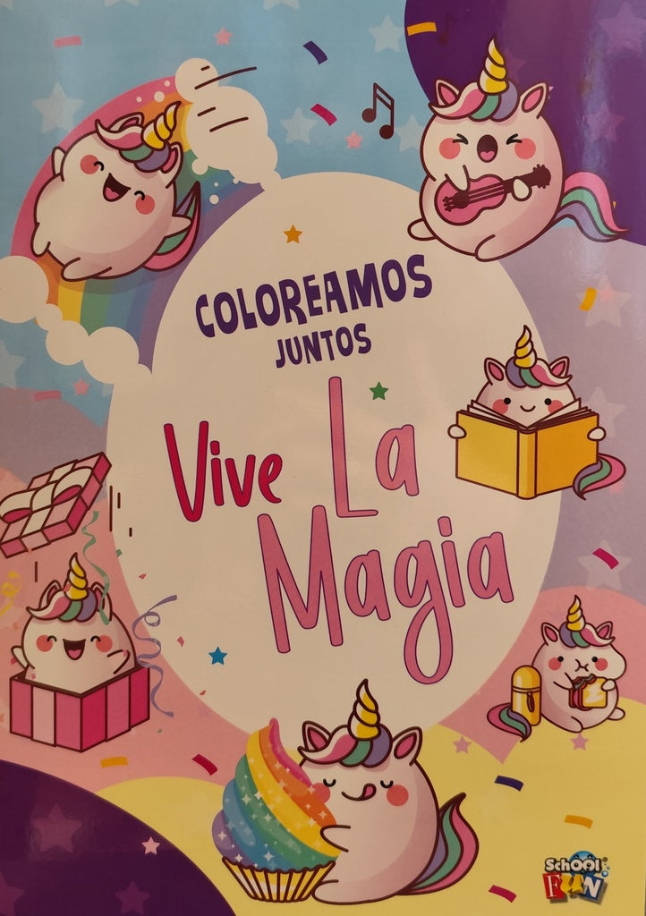 Coloreamos juntos vive la magia