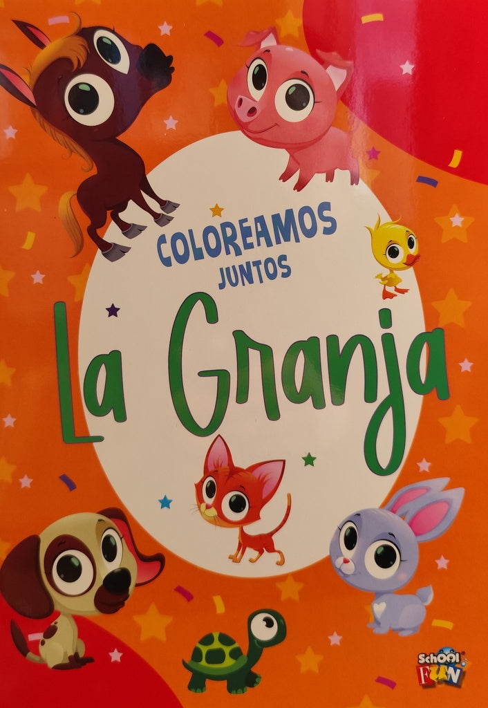 Coloreamos juntos la granja