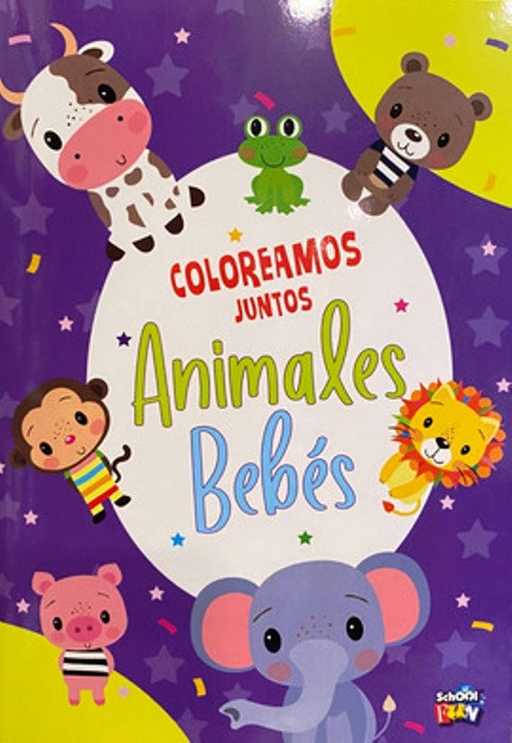 Coloreamos juntos animales bebés