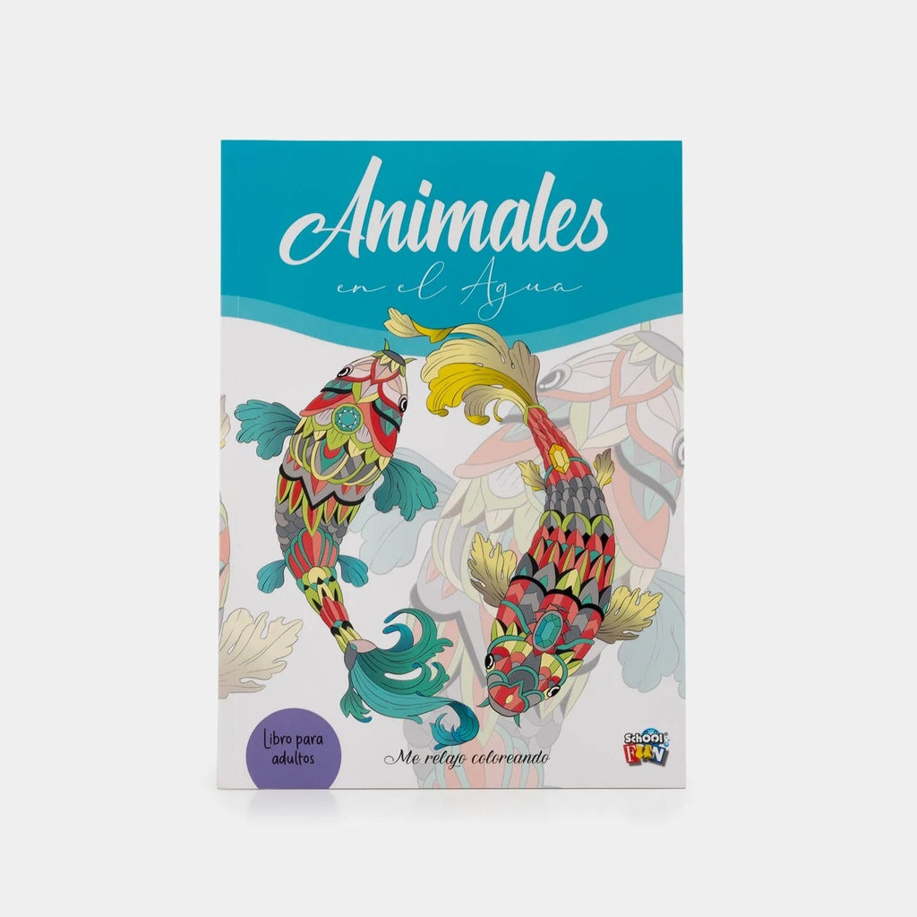 Libro para colorear Animales en el agua | VACIO