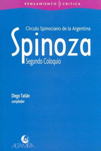 Spinoza segundo coloquio | Diego Tatián