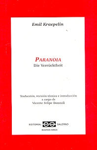 Paranoia | Kraepelin, Donnoli