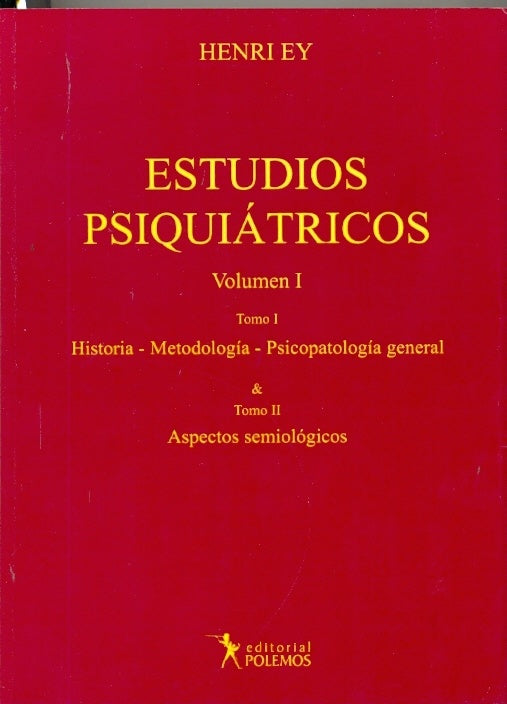 ESTUDIOS PSIQUIÁTRICOS. 2 TOMOS | Henri Ey
