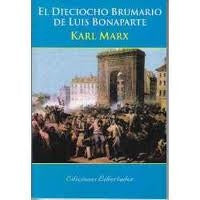 18 BRUMARIO DE LUIS BONAPARTE | Karl Marx