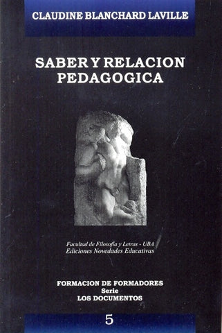 Saber y relación pedagógica | Claudine Blanchard-Laville