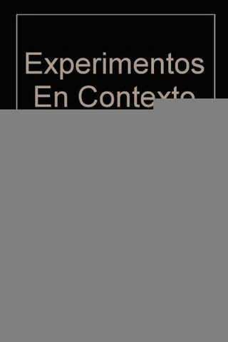 EXPERIMENTOS EN CONTEXTO QUIMICA MANUAL DE LABORATORIO.. | HELENA CERETTI