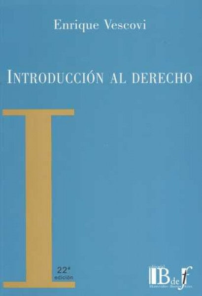 INTRODUCCION AL DERECHO OPCION DERECHO*.. | Enrique Vescovi