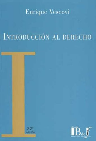 INTRODUCCION AL DERECHO OPCION DERECHO*.. | Enrique Vescovi