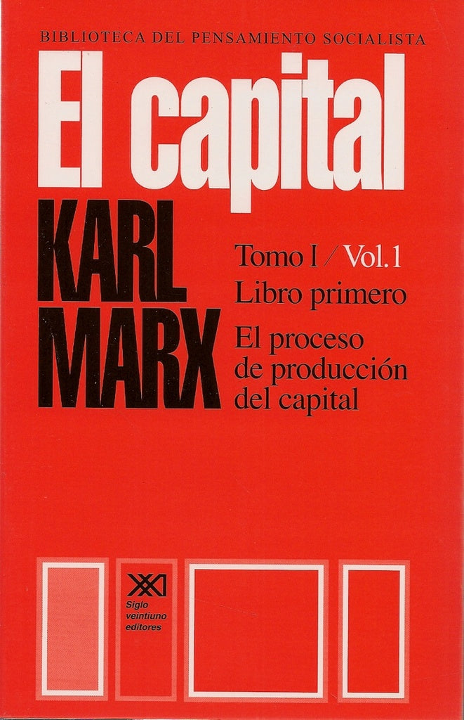 EL CAPITAL VOL 1 | Karl Marx