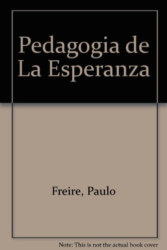 Pedagogía de la esperanza