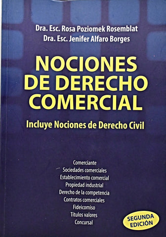 NOCIONES DE DERECHO COMERCIAL.. | ROSA POZIOMEK
