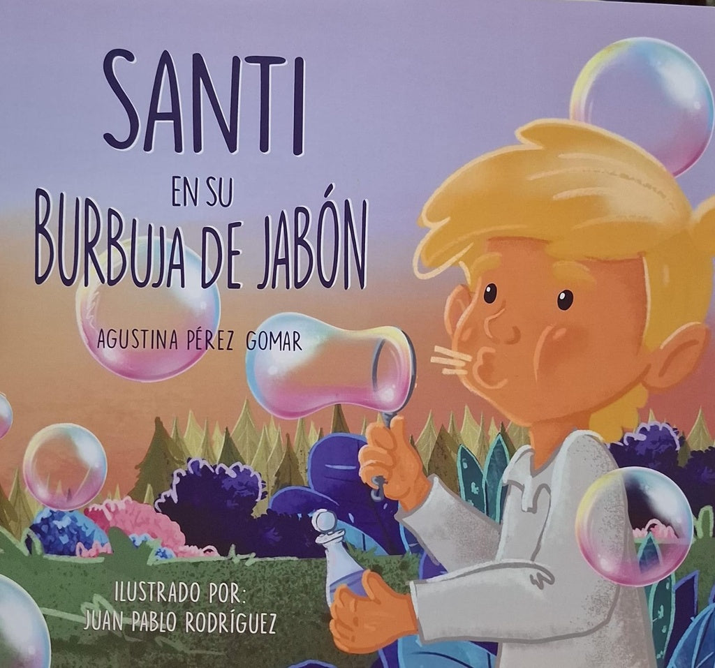 SANTI EN SU BURBUJA DE JABÓN | Agustina Pérez Gomar