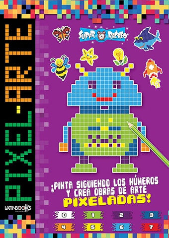 Pixel  Arte - Violeta