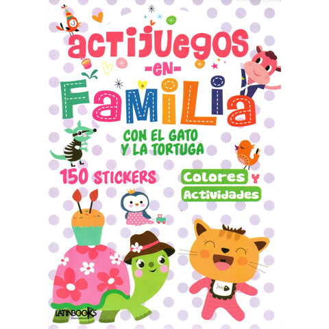Actijuegos en familia : Gato y la tortuga  | sin autor